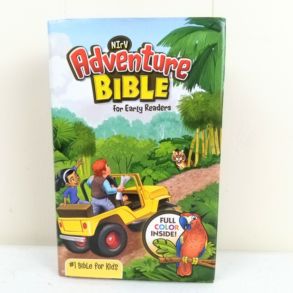 Adventure Bible for Early Readers Hardcover Dust Jacket NIrV Full Color Pictures